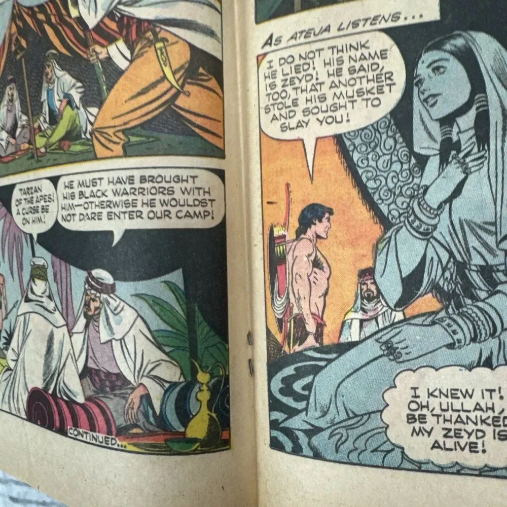 Tarzan Of The Apes (Gold Key) #176 Gold Key June‎ 1969 UNGRADED